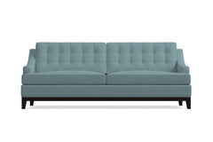 Bannister Queen Size Sleeper Sofa Bed :: Leg Finish: Espresso / Sleeper Option: Deluxe Innerspring Mattress