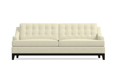Bannister Queen Size Sleeper Sofa Bed :: Leg Finish: Espresso / Sleeper Option: Deluxe Innerspring Mattress