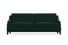 Bannister Queen Size Sleeper Sofa Bed :: Leg Finish: Espresso / Sleeper Option: Memory Foam Mattress