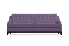 Bannister Queen Size Sleeper Sofa Bed :: Leg Finish: Espresso / Sleeper Option: Memory Foam Mattress