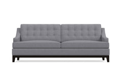 Bannister Queen Size Sleeper Sofa Bed :: Leg Finish: Espresso / Sleeper Option: Deluxe Innerspring Mattress