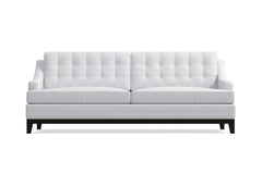 Bannister Queen Size Sleeper Sofa Bed :: Leg Finish: Espresso / Sleeper Option: Memory Foam Mattress