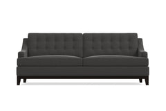 Bannister Queen Size Sleeper Sofa Bed :: Leg Finish: Espresso / Sleeper Option: Memory Foam Mattress