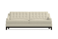 Bannister Queen Size Sleeper Sofa Bed :: Leg Finish: Espresso / Sleeper Option: Deluxe Innerspring Mattress