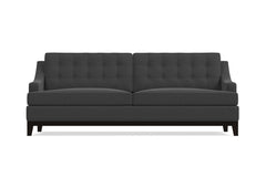 Bannister Queen Size Sleeper Sofa Bed :: Leg Finish: Espresso / Sleeper Option: Deluxe Innerspring Mattress