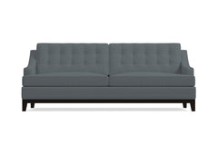 Bannister Queen Size Sleeper Sofa Bed :: Leg Finish: Espresso / Sleeper Option: Deluxe Innerspring Mattress