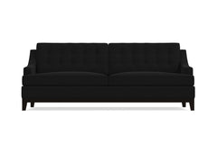 Bannister Queen Size Sleeper Sofa Bed :: Leg Finish: Espresso / Sleeper Option: Deluxe Innerspring Mattress