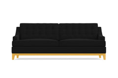 Bannister Queen Size Sleeper Sofa Bed :: Leg Finish: Natural / Sleeper Option: Memory Foam Mattress