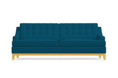 Bannister Queen Size Sleeper Sofa Bed :: Leg Finish: Natural / Sleeper Option: Memory Foam Mattress