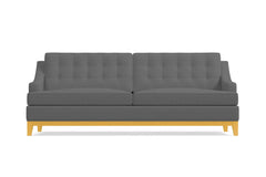 Bannister Queen Size Sleeper Sofa Bed :: Leg Finish: Natural / Sleeper Option: Memory Foam Mattress