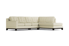 Brentwood 2pc Sectional Sofa :: Leg Finish: Espresso / Configuration: RAF - Chaise on the Right