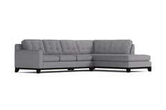 Brentwood 2pc Sectional Sofa :: Leg Finish: Espresso / Configuration: RAF - Chaise on the Right