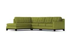 Brentwood 2pc Sectional Sofa :: Leg Finish: Espresso / Configuration: LAF - Chaise on the Left