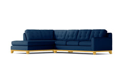 Brentwood 2pc Sectional Sofa :: Leg Finish: Natural / Configuration: LAF - Chaise on the Left