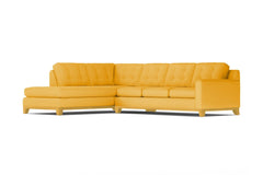 Brentwood 2pc Sectional Sofa :: Leg Finish: Natural / Configuration: LAF - Chaise on the Left