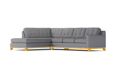 Brentwood 2pc Sectional Sofa :: Leg Finish: Natural / Configuration: LAF - Chaise on the Left