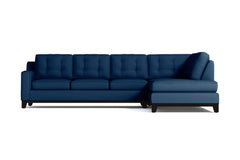 Brentwood 2pc Sectional Sofa :: Leg Finish: Espresso / Configuration: RAF - Chaise on the Right