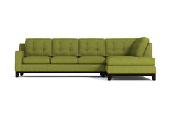 Brentwood 2pc Sectional Sofa :: Leg Finish: Espresso / Configuration: RAF - Chaise on the Right