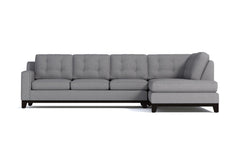 Brentwood 2pc Sectional Sofa :: Leg Finish: Espresso / Configuration: RAF - Chaise on the Right