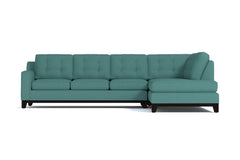 Brentwood 2pc Sectional Sofa :: Leg Finish: Espresso / Configuration: RAF - Chaise on the Right