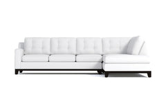 Brentwood 2pc Sectional Sofa :: Leg Finish: Espresso / Configuration: RAF - Chaise on the Right