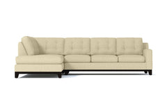 Brentwood 2pc Sleeper Sectional :: Leg Finish: Espresso / Configuration: LAF - Chaise on the Left / Sleeper Option: Memory Foam Mattress