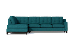 Brentwood 2pc Sectional Sofa :: Leg Finish: Espresso / Configuration: LAF - Chaise on the Left