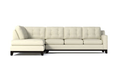 Brentwood 2pc Sleeper Sectional :: Leg Finish: Espresso / Configuration: LAF - Chaise on the Left / Sleeper Option: Deluxe Innerspring Mattress