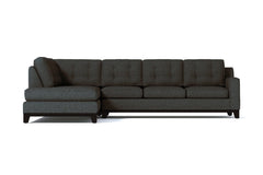 Brentwood 2pc Sectional Sofa :: Leg Finish: Espresso / Configuration: LAF - Chaise on the Left