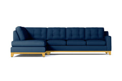 Brentwood 2pc Sectional Sofa :: Leg Finish: Natural / Configuration: LAF - Chaise on the Left