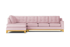 Brentwood 2pc Sectional Sofa :: Leg Finish: Natural / Configuration: LAF - Chaise on the Left