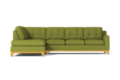 Brentwood 2pc Sectional Sofa :: Leg Finish: Natural / Configuration: LAF - Chaise on the Left