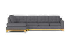 Brentwood 2pc Sectional Sofa :: Leg Finish: Natural / Configuration: LAF - Chaise on the Left