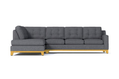 Brentwood 2pc Sectional Sofa :: Leg Finish: Natural / Configuration: LAF - Chaise on the Left