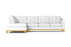 Brentwood 2pc Sectional Sofa :: Leg Finish: Natural / Configuration: LAF - Chaise on the Left