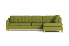 Brentwood 2pc Sectional Sofa :: Leg Finish: Natural / Configuration: RAF - Chaise on the Right