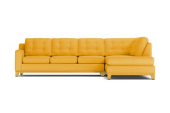 Brentwood 2pc Sectional Sofa :: Leg Finish: Natural / Configuration: RAF - Chaise on the Right