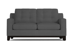 Brentwood Apartment Size Sleeper Sofa Bed :: Leg Finish: Espresso / Sleeper Option: Memory Foam Mattress