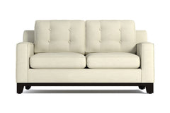 Brentwood Twin Size Sleeper Sofa Bed :: Leg Finish: Espresso / Sleeper Option: Deluxe Innerspring Mattress