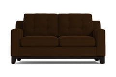 Brentwood Twin Size Sleeper Sofa Bed :: Leg Finish: Espresso / Sleeper Option: Deluxe Innerspring Mattress