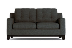 Brentwood Twin Size Sleeper Sofa Bed :: Leg Finish: Espresso / Sleeper Option: Deluxe Innerspring Mattress