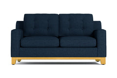 Brentwood Apartment Size Sleeper Sofa Bed :: Leg Finish: Natural / Sleeper Option: Innerspring Mattress