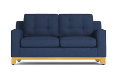 Brentwood Apartment Size Sleeper Sofa Bed :: Leg Finish: Natural / Sleeper Option: Innerspring Mattress