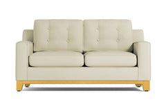 Brentwood Twin Size Sleeper Sofa Bed :: Leg Finish: Natural / Sleeper Option: Deluxe Innerspring Mattress