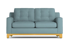 Brentwood Apartment Size Sleeper Sofa Bed :: Leg Finish: Natural / Sleeper Option: Innerspring Mattress