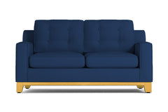 Brentwood Apartment Size Sleeper Sofa Bed :: Leg Finish: Natural / Sleeper Option: Innerspring Mattress