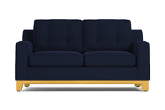 Brentwood Apartment Size Sleeper Sofa Bed :: Leg Finish: Natural / Sleeper Option: Innerspring Mattress