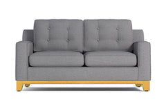 Brentwood Twin Size Sleeper Sofa Bed :: Leg Finish: Natural / Sleeper Option: Deluxe Innerspring Mattress