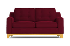 Brentwood Loveseat :: Leg Finish: Natural / Size: Loveseat Size - 62&quot;w