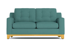 Brentwood Loveseat :: Leg Finish: Natural / Size: Loveseat Size - 62&quot;w